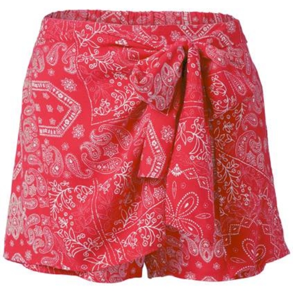 Venus Red Tie String Skort New! 1X - Picture 6 of 6